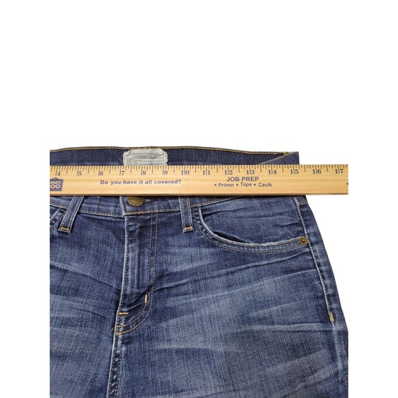 Current/Elliott Womens 28 The High Waist Skinny Townie Distressed Stretchy A1.1 - Picture 6 of 11
